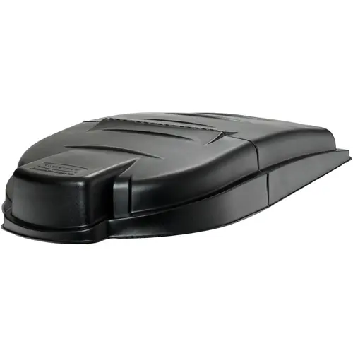 Abverkauf FG9W7200 Deckel für mobilen Abfall-Sammelbehälter Mega BRUTE® , Material LDPE/Metall, 125 x 76,2 x 26,7 cm, Kapazität 450 ltr., Farbe schwarz